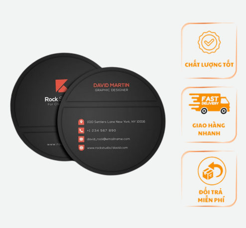 In danh thiếp tròn ở bình Dương