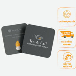 In danh thiếp vuông ở dĩ an