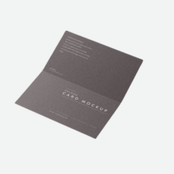 In danh thiếp gấp đôi