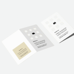 In danh thiếp gấp đôi đẹp giá tốt ở Bình Dương