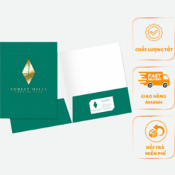 Bìa Đựng Hồ Sơ 2 Tay Gấp