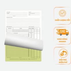 Biểu mẫu carbonless 2 liên