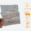Thank you card cao cấp