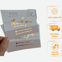 Thank you card cao cấp