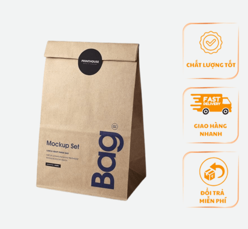 Túi Giấy Có Nắp