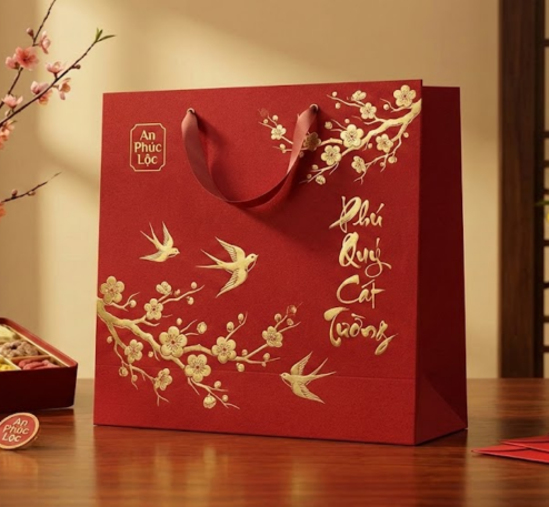 Túi giấy tết sang trọng