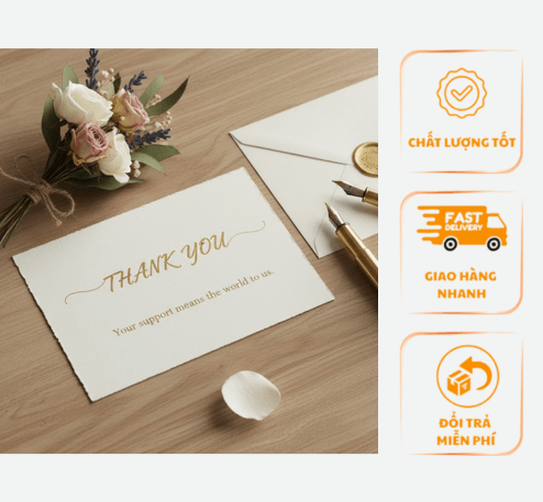 Thank you card Phổ Thông